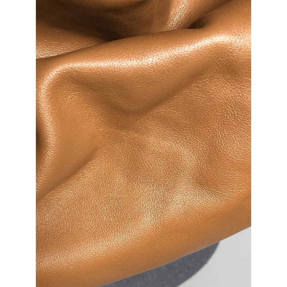 Y2K Style Slouchy Hobo Bag Brown‎ Faux Leather Oversized Shoulder